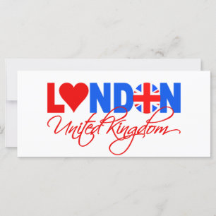 Carte à bâti Londres