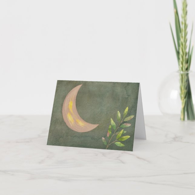 Carte à billets célestes rose et noir (Devant)