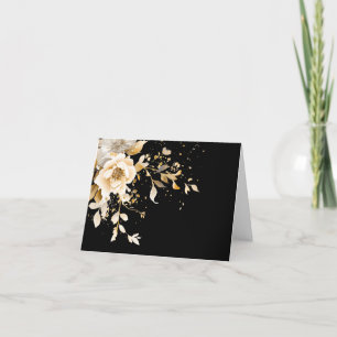 Carte à billets florale Elegance sans effort