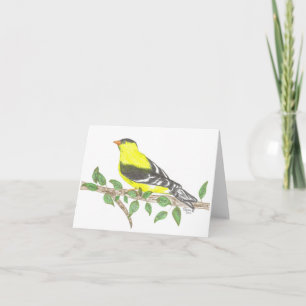 Carte à billets Inspiration Goldfinch