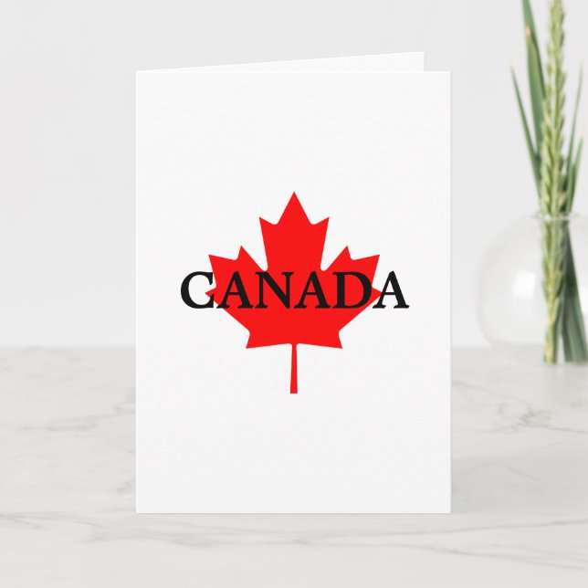 Carte à billets vierges CANADA (Devant)