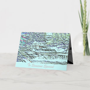 Carte À cette personne spéciale Cascade Salutation