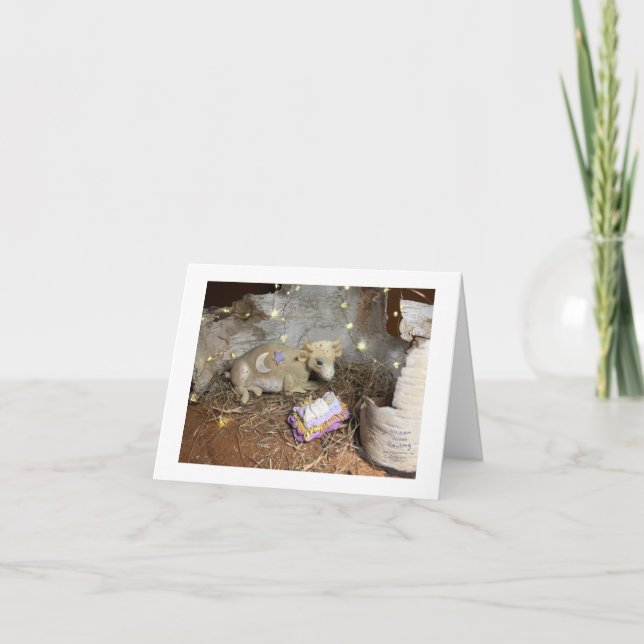 Carte A Christmas Cow (Devant)