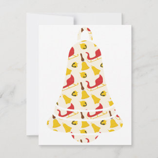 Carte à cloche de Noël