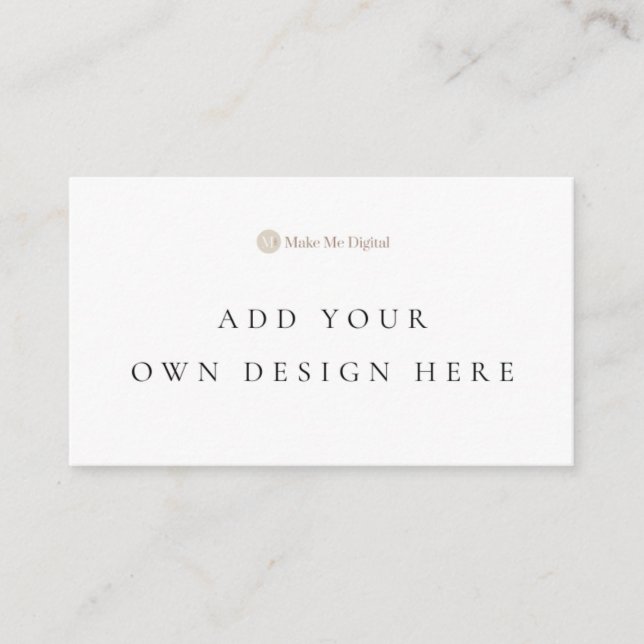 Carte à emplacement plat 2 x 3,5 pouces (Devant)