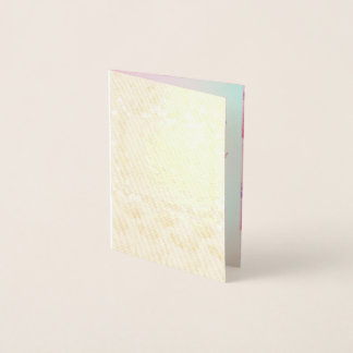Carte à foil