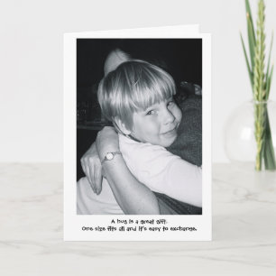 Carte A hug is a great gift.