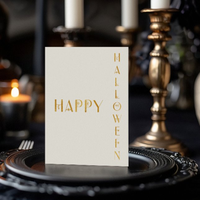 Carte à huile Halloween moderne (Créateur téléchargé)