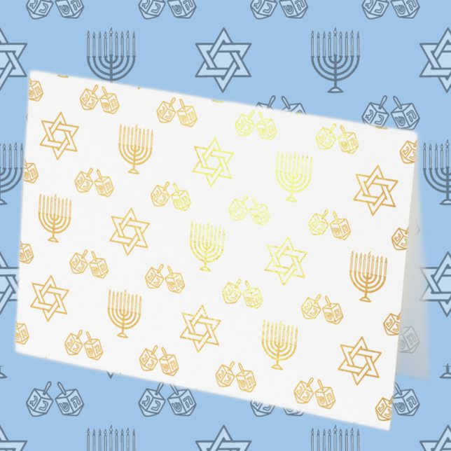 Carte à huile Hanoukka Menorah (Créateur téléchargé)
