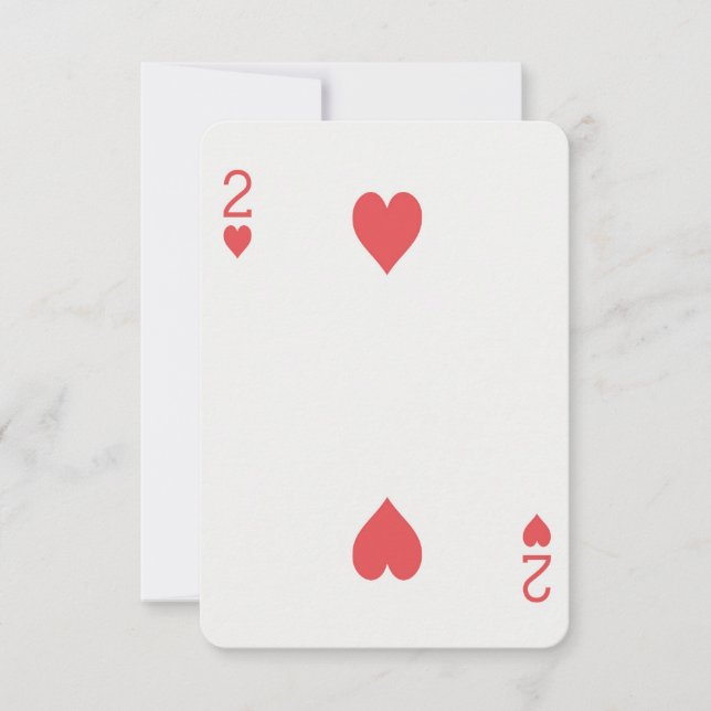Carte à jouer dorée Las Vegas Carte de mariage (Devant)