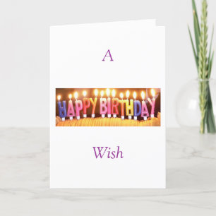Carte A Joyeux anniversaire