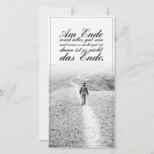 Carte À la fin, tout ira bien