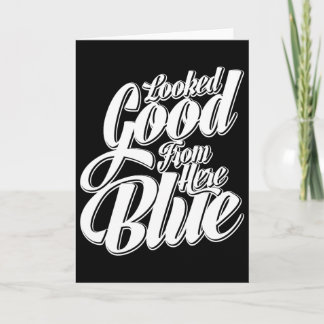 Carte A l'air bien d'ici Bleu Drôle Softll _1 