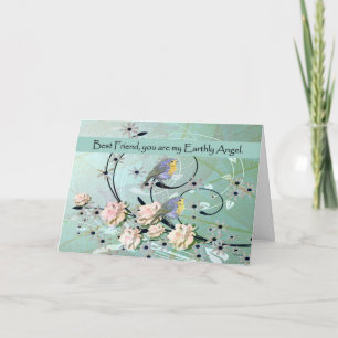 Carte À l'ami (Adieu de Terminally ill Friend)