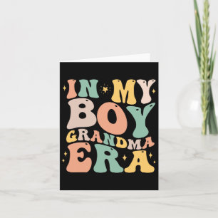 Carte À l'ère de ma grand-mère garçon drôles de cadeaux 