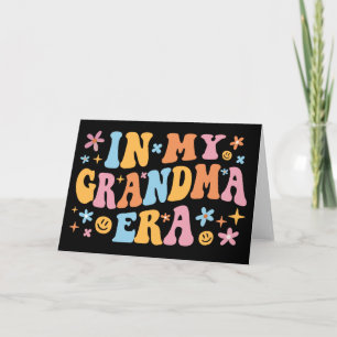 Carte À l'ère de ma grand-mère je
