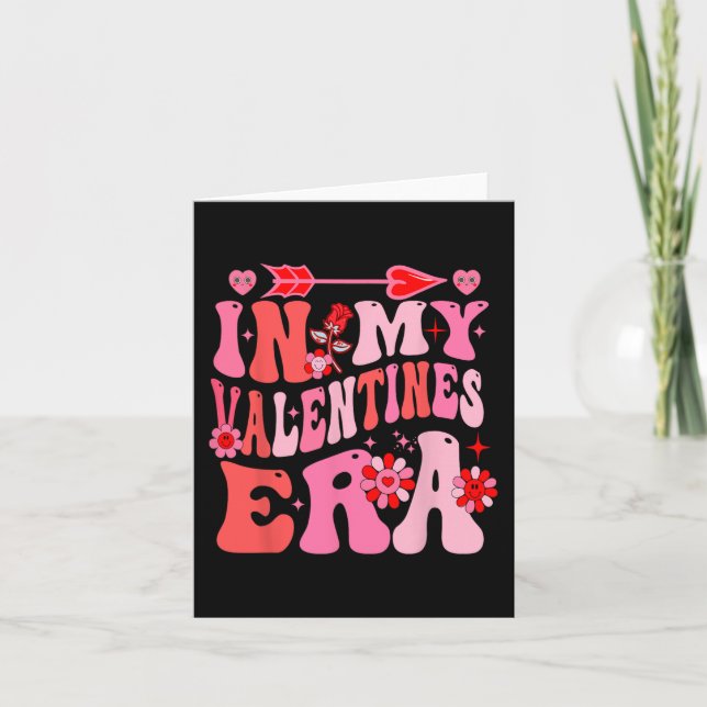 Carte À l'ère de ma Saint-Valentin Filles de la Saint-Va (Devant)