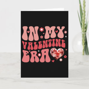 Carte À l'ère de ma Saint-Valentin Filles mignonnes pour