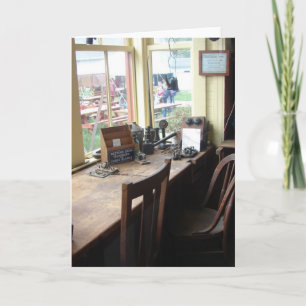 Carte À l'intérieur du dépôt ferroviaire