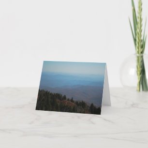 Carte À L'Intérieur, Les Montagnes Appelent Image De La 