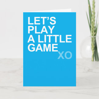 Carte A Little Game