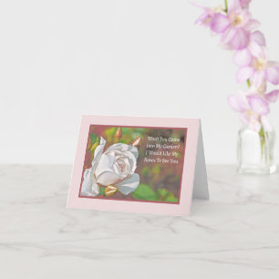 CARTE À MA FEMME QUI EST BEAU DE TANT DE FAÇONS /ROSE