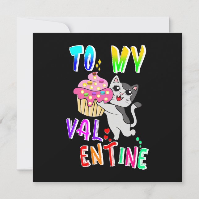 Carte À ma Saint Valentin (Devant)