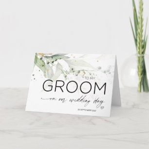 Carte À mon cadeau Mariage de chambre de la mariée Eucal