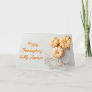 CARTE À MON **ENSEIGNANT** AVEC GRATITUDE MERCI
