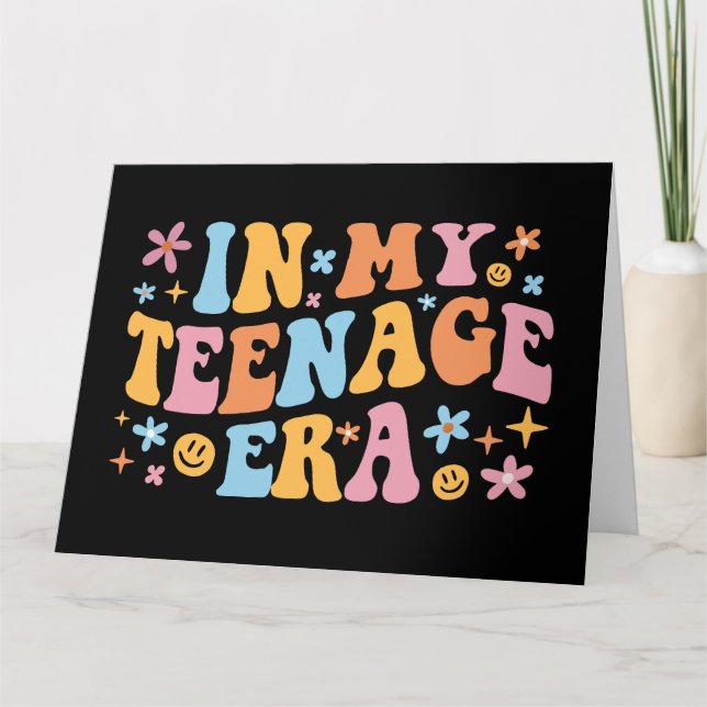 Carte À Mon Ère Adolescent I (Devant)