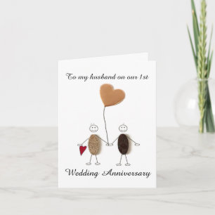 Carte - À mon mari pour notre anniversaire de mari