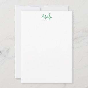 Carte à notes plats de pastèque