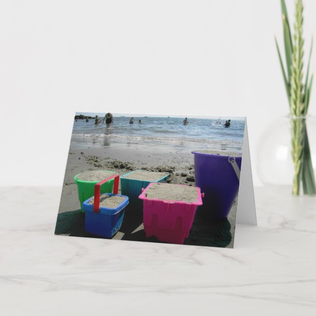 CARTE A PAIL DE SABLE (Devant)