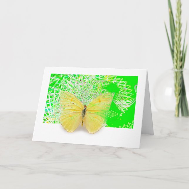 Carte à papillon des ailes (Devant)