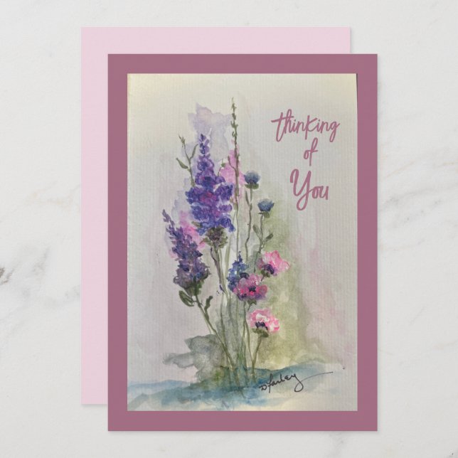 Carte à plat à garder en contact (Devant / Derrière)