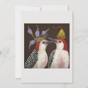 Carte à plat du premier baiser