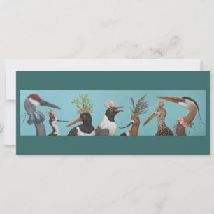 Carte à plat pour oiseaux aquatiques