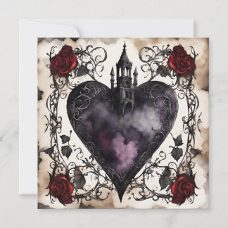 Carte à plat Secret Admirer avec inscription sur l