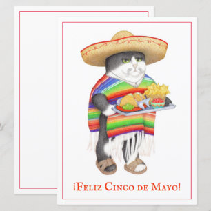 Carte à plat WENDELITO Cinco de Mayo 6,5x8,75