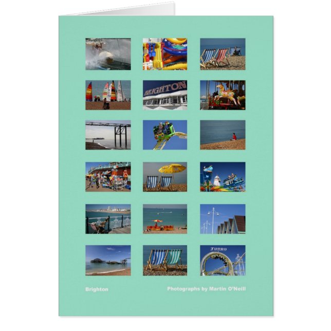 Carte à plusieurs images Brighton (Devant)
