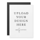 Carte à puce Portrait 5" x 7"