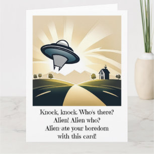 Carte à puce UFO Alien
