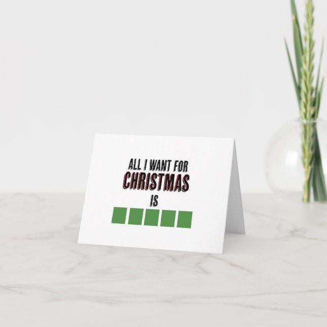 Carte à puce Wordle (Devant)
