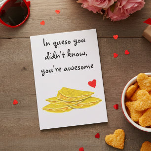 Carte À Queso Funny Mexicain Amour Anniversaire
