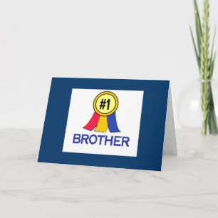 Carte à ruban Anniversaire Brother Card