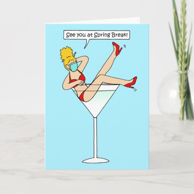 Carte À Spring Break (Devant)