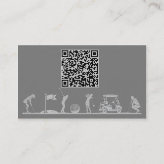 Carte à thème de golf - Gents