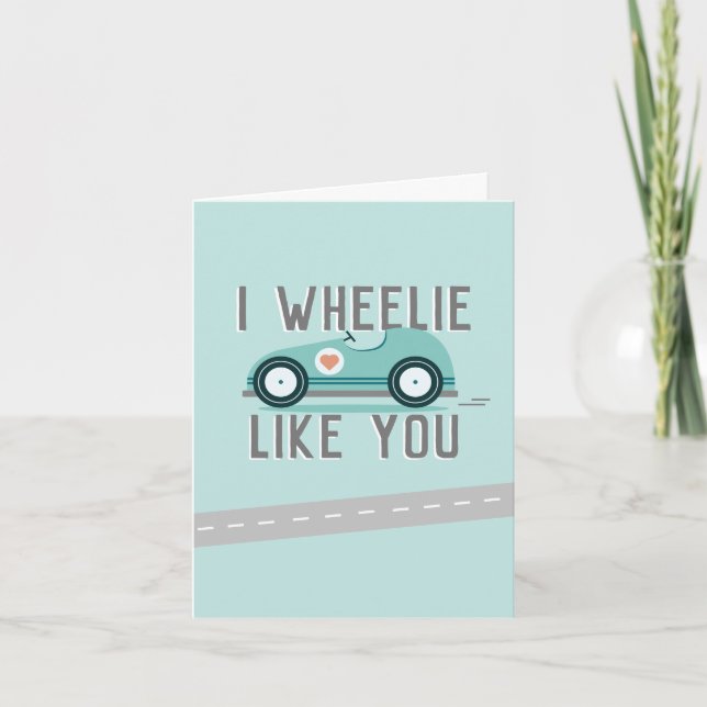 Carte à thème de la Saint Valentin (Devant)