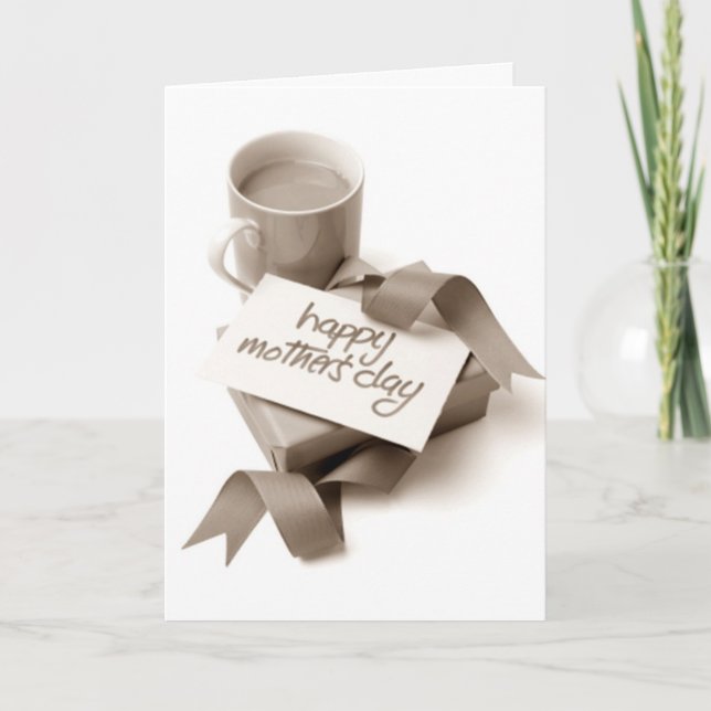 CARTE À UNE DAME SPÉCIALE LE JOUR DE LA MÈRE (Devant)