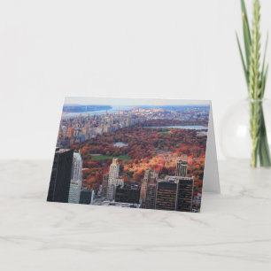 Carte A view from above: Autumn